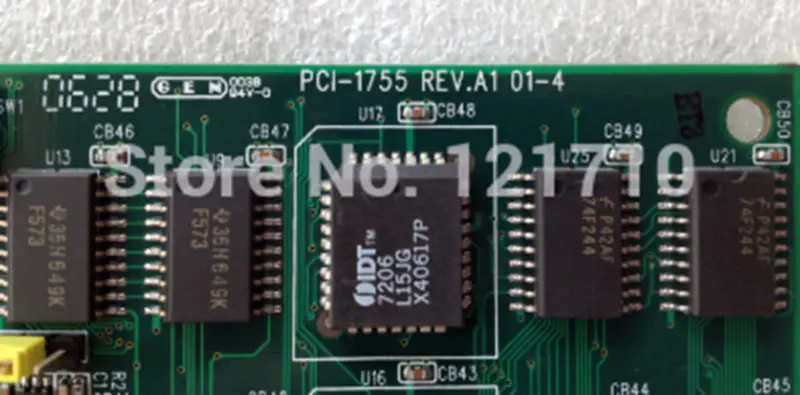 Advantech PCI-1755 REV.A1 01-4 80 MB/s 32-ch Digital I/O PCI Schnittstelle Industrie-Motherboard