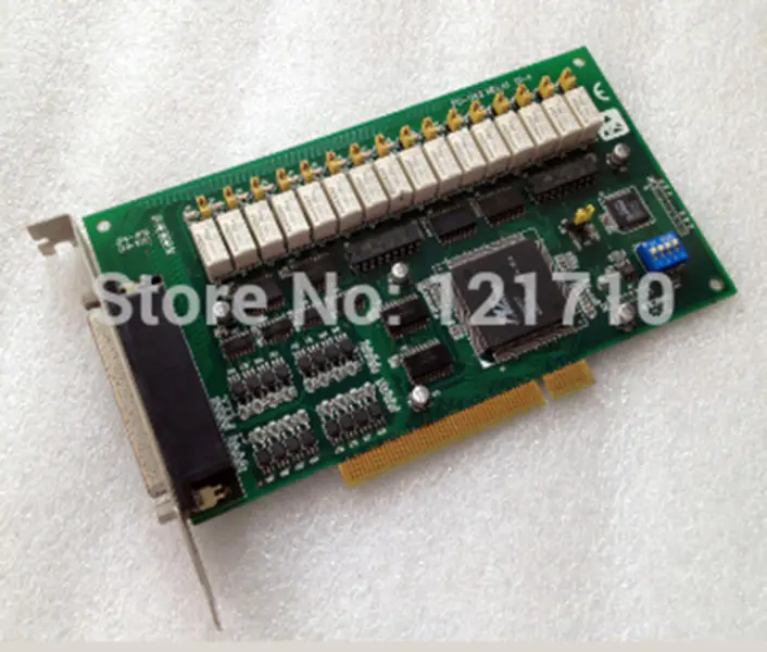 Advantech-Karte PCI-1762 REV.A1 01-4 16-Kanal-Relais und 16-Kanal-Isolated Digital PCI-Karte Industrie-Motherboard