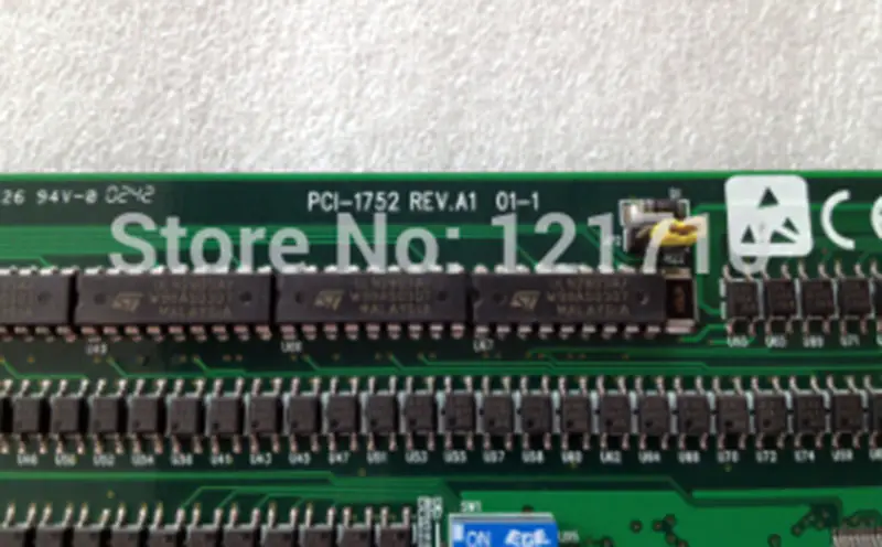 Advantech PCI-1752 REV.A1 01-1 64-Kanal Isolierte Digitale Ausgangskarte Industrie-Motherboard