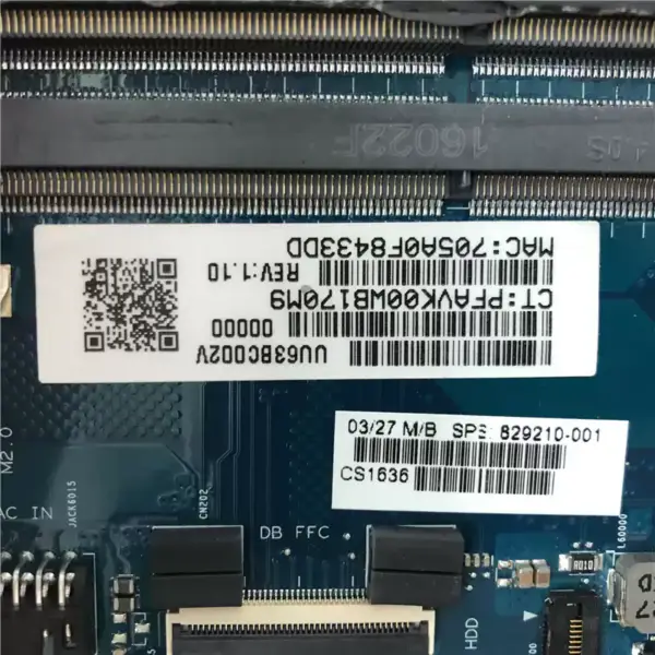 HP 14-R 240 G3 I5-4200U 760690-001 760690-501 760690-601 ZS040 LA-A993P Hauptplatine