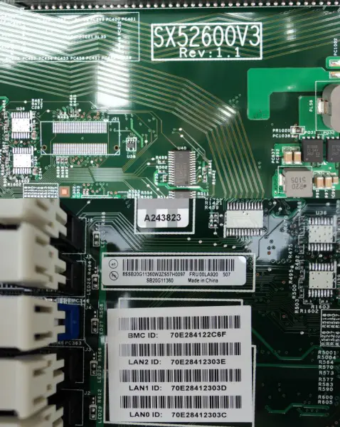 Lenovo ThinkServer RD640 SX52600V3 SX52600V2 Server-Motherboard