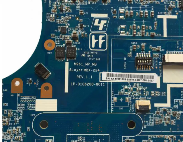 SONY VPCEA Serie MBX-224 Motherboard A1794324A M961 HM55 HD5650 1GB DDR3