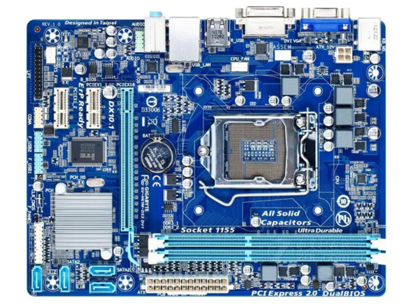 Gagibyte GA-H61M-DS2 DVI-Motherboard