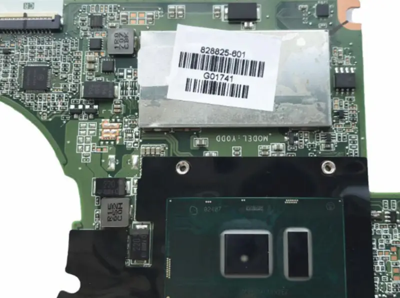 HP Spectre X360 13-4000 G2 828825-601 mit SR2EZ i7-6500u CPU 8GB RAM DAY0DDMBAE0 Laptop Motherboard