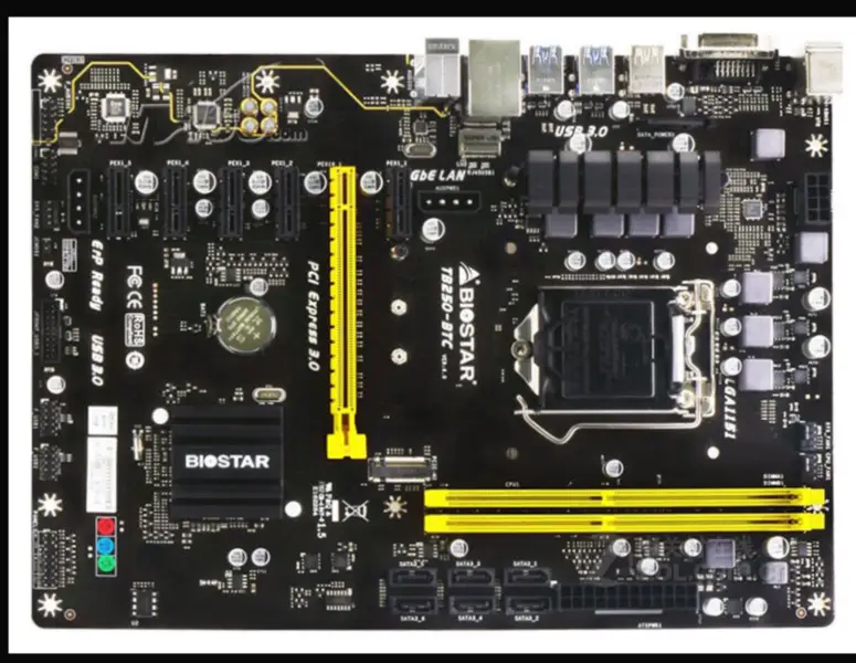 SUPOX B250A-BTC Hauptplatine