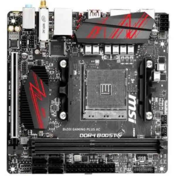 MSI B450I GAMING PLUS AC Hauptplatine AM4 DDR4
