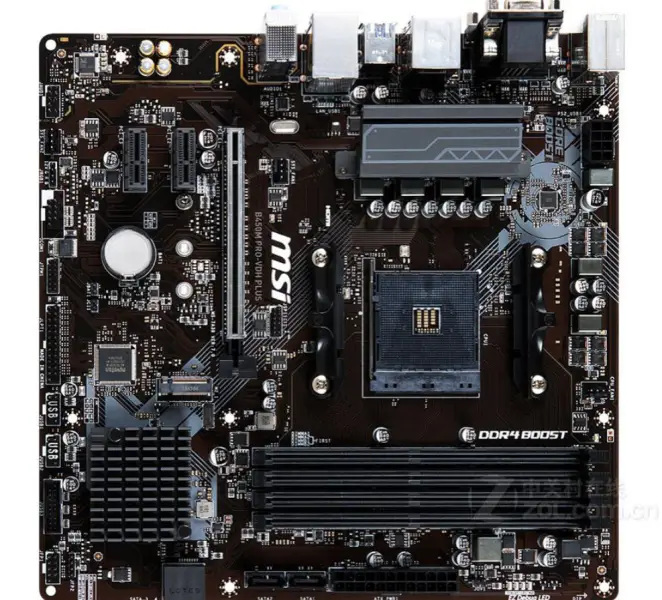 MSI B450M PRO-VDH PLUS Mainboard AM4 DDR4