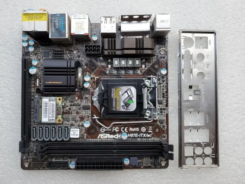 ASRock H87E-ITX/ac 17X17 6SATA WIFI Bluetooth ITX-Motherboard