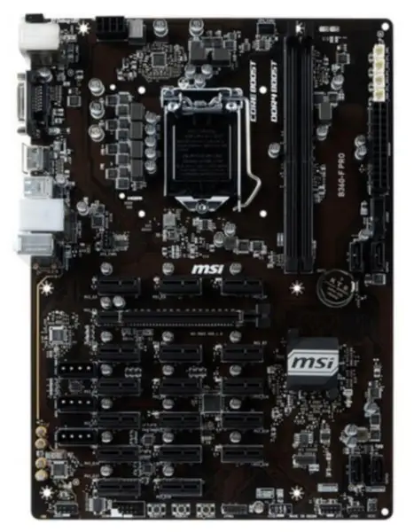 MSI B360-F PRO Hauptplatine LGA1151 DDR4