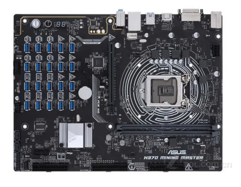 Asus H370 MASTER Hauptplatine LGA1151
