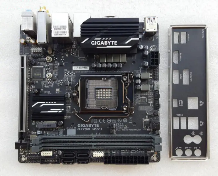 Gigabyte H370N WIFI Hauptplatine LGA1151 H370 DDR4
