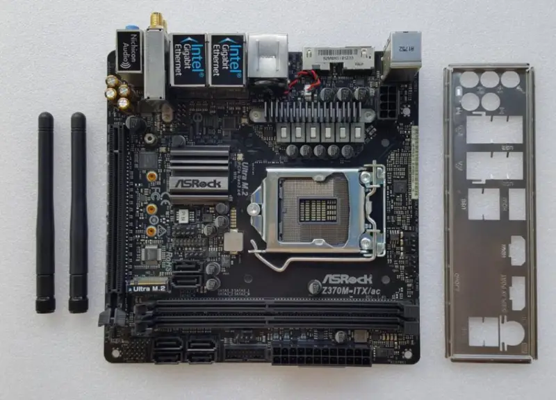 ASRock Z370M-ITX/ac Hauptplatine LGA1151 DDR4
