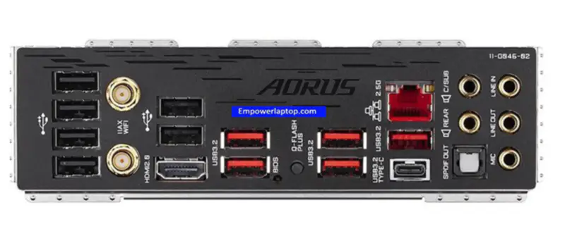 Asus B550 AORUS MASTER Hauptplatine AM4 DDR4