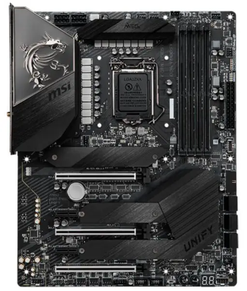 MSI MEG Z490 UNIFY Hauptplatine LGA1200 DDR4