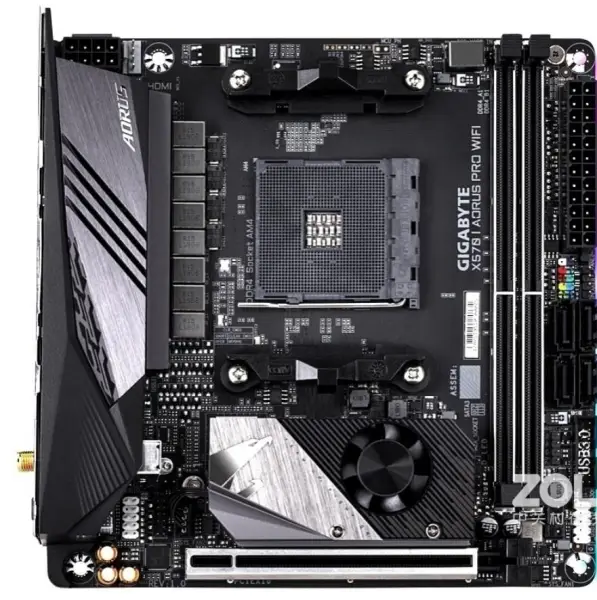Gigabyte GA X570 I AORUS PRO WIFI Hauptplatine
