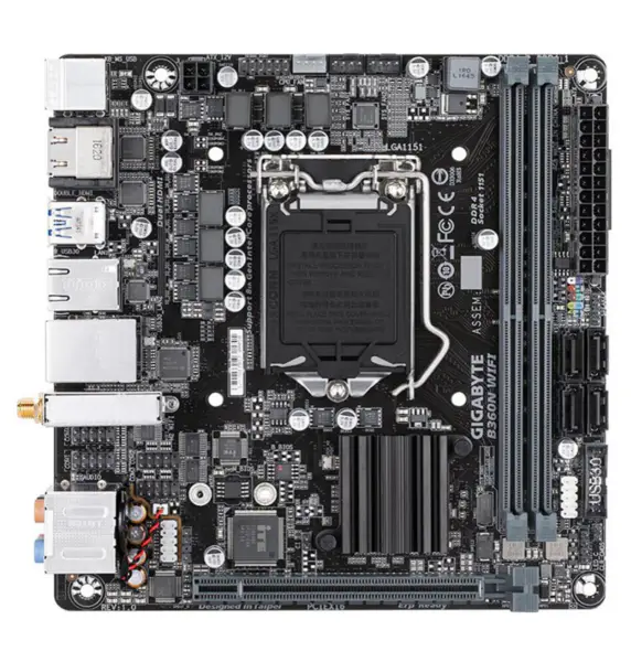 Gigabyte GA B360N WIFI Hauptplatine DDR4 LGA1151