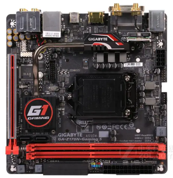 GIGABYTE GA Z170N-Gaming 5 Hauptplatine LGA1151 DDR4