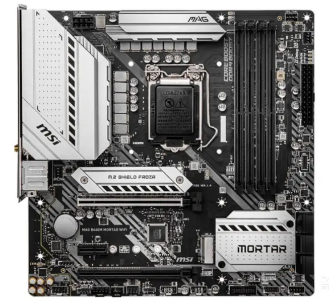 MSI MAG B460M MORTAR WIFI Hauptplatine LGA1200 DDR4