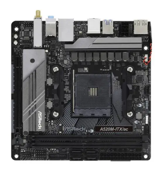 ASRock Super Alloy A520M-ITX/ac-Motherboard Sockel AM4 CPU DDR4