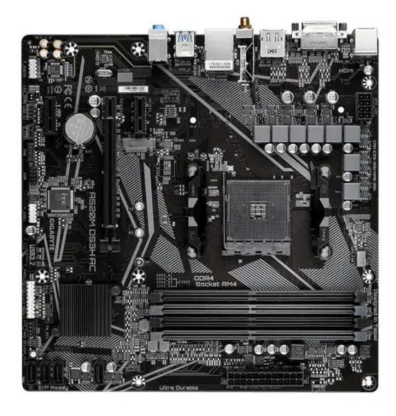 GIGABYTE GA A520M DS3H AC Mainboard Sockel AM4