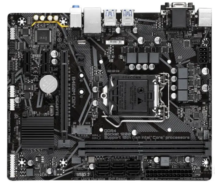 Gigabyte GA B460M D2V Hauptplatine DDR4 LGA1200