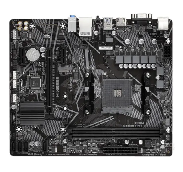 Gigabyte GA B550M H Hauptplatine AMD B550 AM4 DDR4