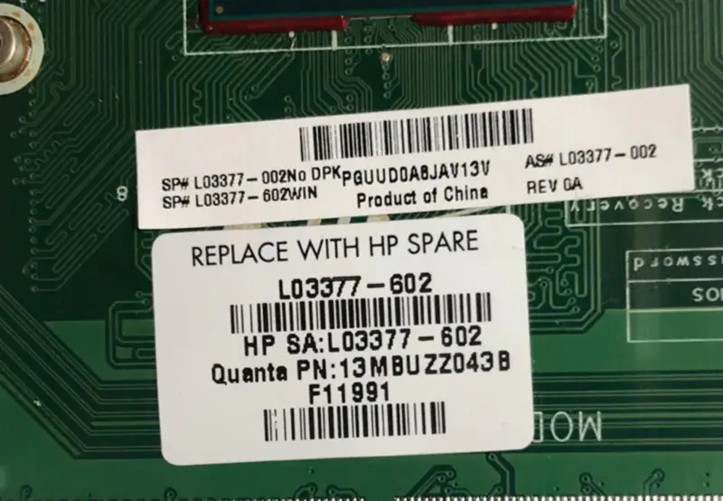 HP Pavilion 22-C L03377-002 602 DAN97BMB6E0 J4005 CPU-Motherboard
