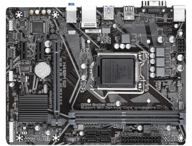 Gigabyte H410M S2 Hauptplatine LGA1200 DDR4