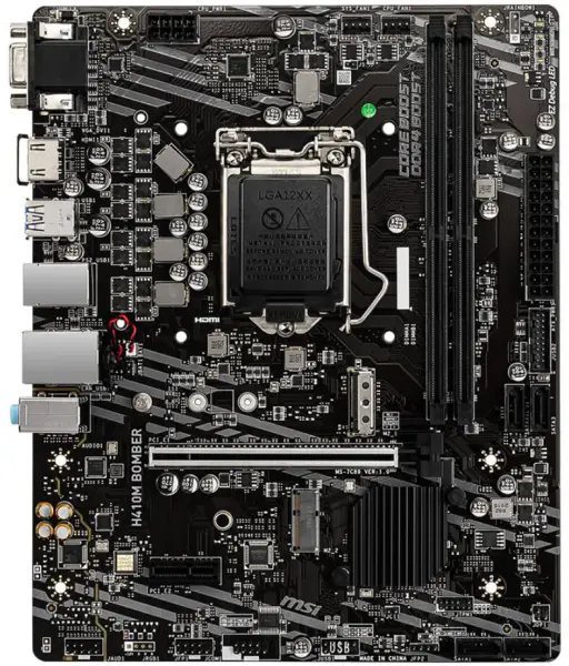 MSI H410M BOMBER Hauptplatine LGA1200 DDR4