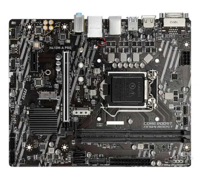 MSI H410M-A PRO Hauptplatine LGA1200 DDR4