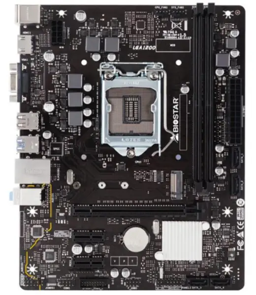 Biostar H410MH Hauptplatine LGA1200 DDR4