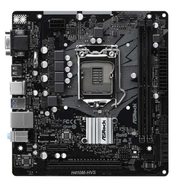 ASRock H410M-HVS Hauptplatine LGA1200 DDR4