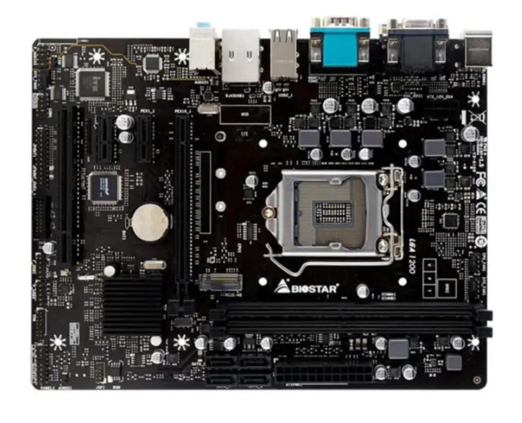 Biostar H410MHG Hauptplatine LGA1200 DDR4