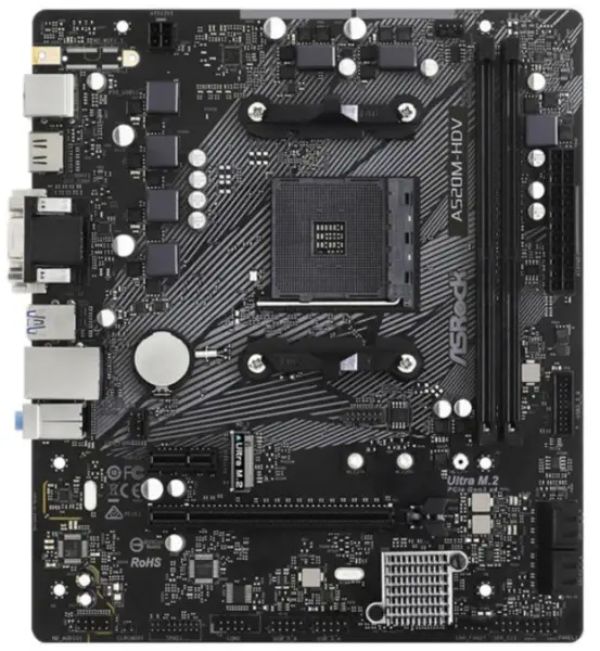 ASRock A520M-HDV Hauptplatine