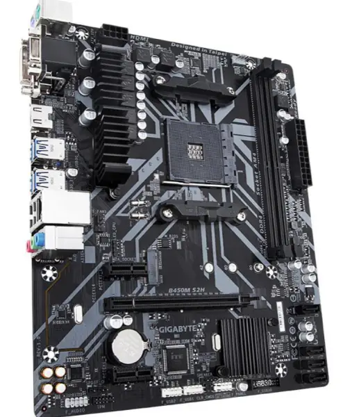 GIGABYTE B450M S2H Mainboard Sockel AM4