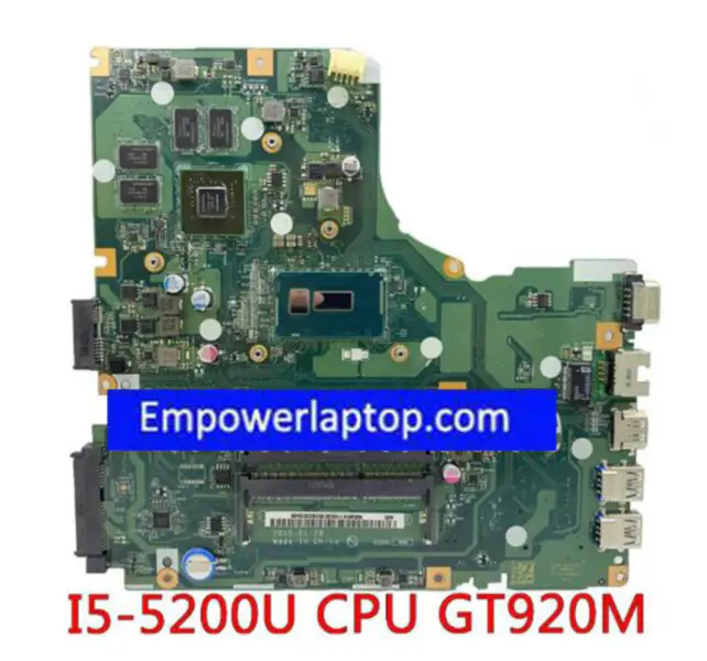ACER E5-473 E5-473G LA-C341P Hauptplatine I5-5200U GT920M 2G