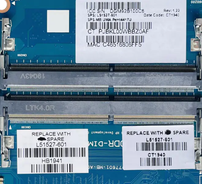 Hp 14-CK 14-CF 240 G7 L51527-001 L51527-601 6050A2977601-MB-A0 Hauptplatine