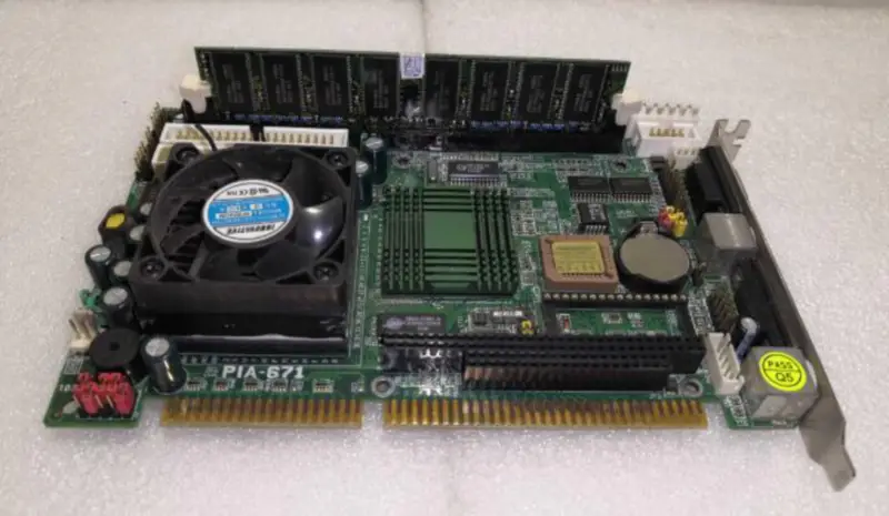 Arbor PIA-671DV.1 PIA-671 Halbformat-Industrie-Motherboard