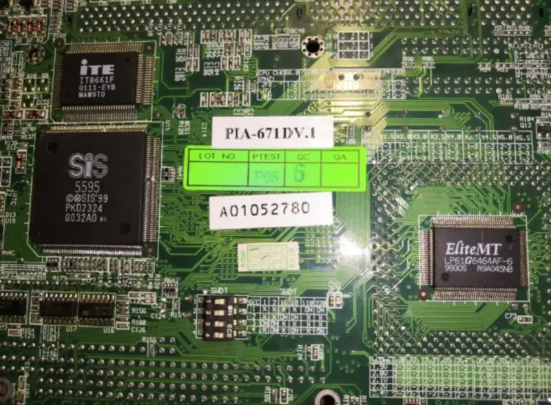 Arbor PIA-671DV.1 PIA-671 Halbformat-Industrie-Motherboard