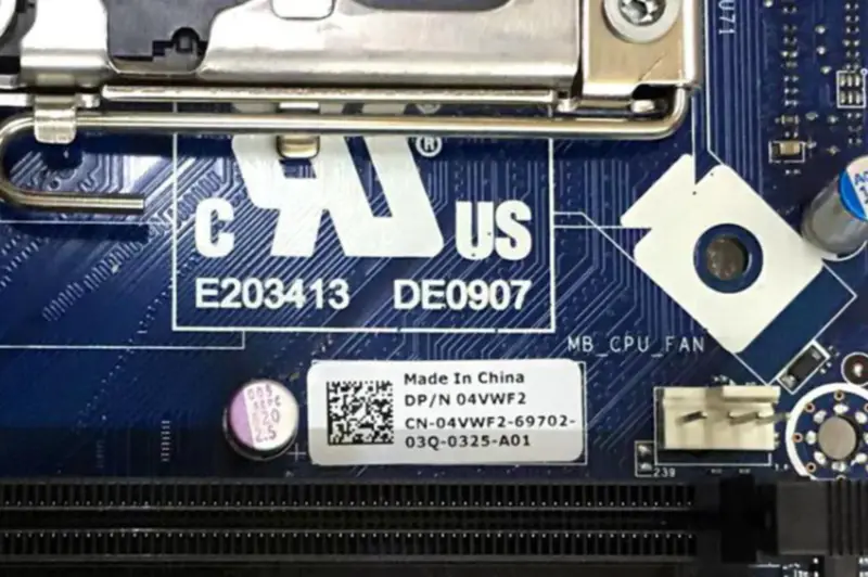 DELL X58 MS-7591 04VWF2-69702 CN-04VWF2 Hauptplatine