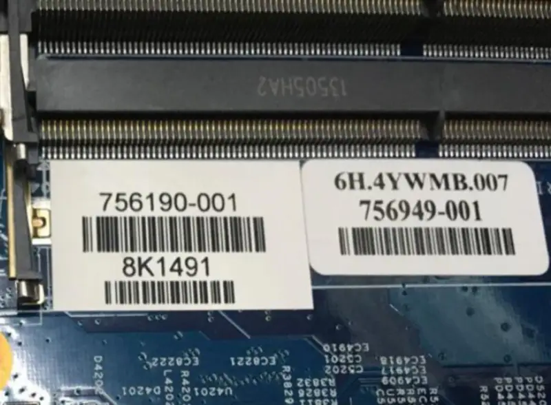 HP 756190-001 756190-601 48.4YW03.011 Hauptplatine