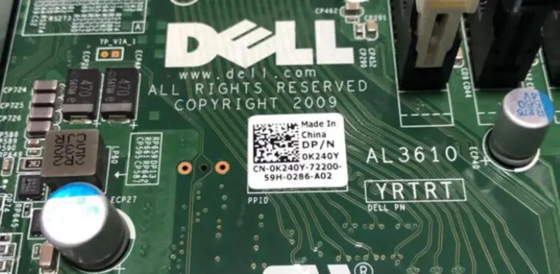 Dell CN-0K240Y Precision T5810 Hauptplatine