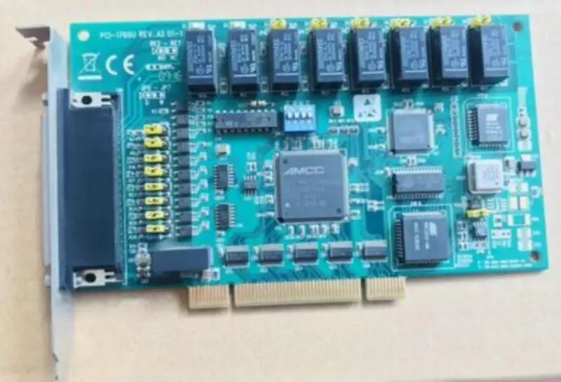 Advantech PCI-1760U REV.B1 A1 A2 8-Kanal-Relais und 8-Kanal-isolierte digitale Eingänge Universal-PCI-Karte