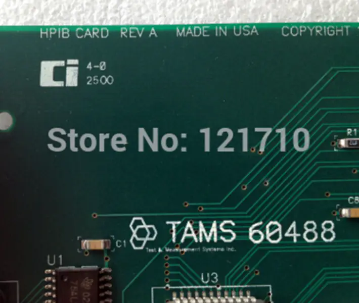 TAMS TAMS 60488 PCI Interface REV A für HP-IB HPIB Spezial CARD Industrie Motherboard