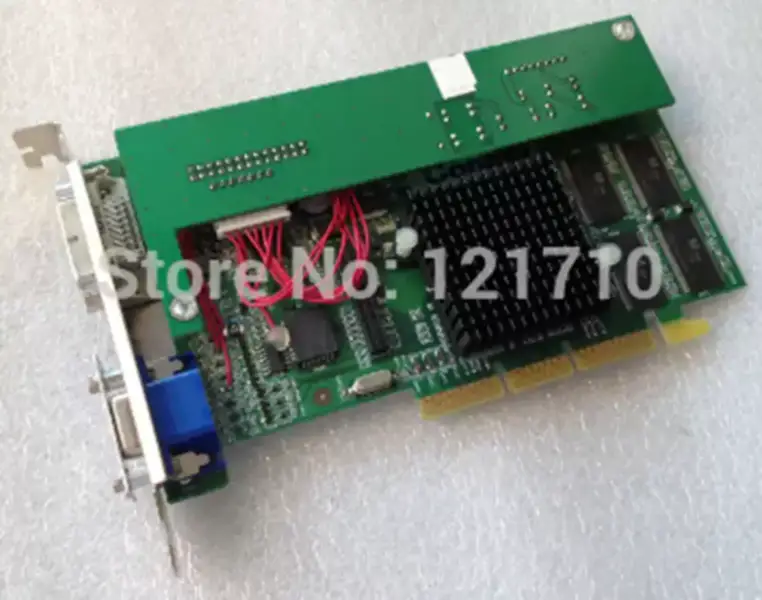 Contrel Contrel Grafikkarte AGP-Schnittstelle mit VGA- und DVI-Ausgang Spezial-Displaykarten Industrie-Motherboard