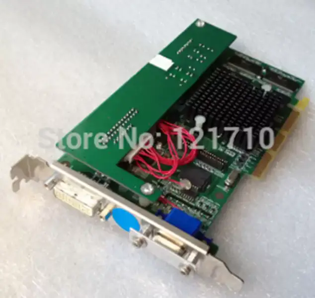 Contrel Contrel Grafikkarte AGP-Schnittstelle mit VGA- und DVI-Ausgang Spezial-Displaykarten Industrie-Motherboard