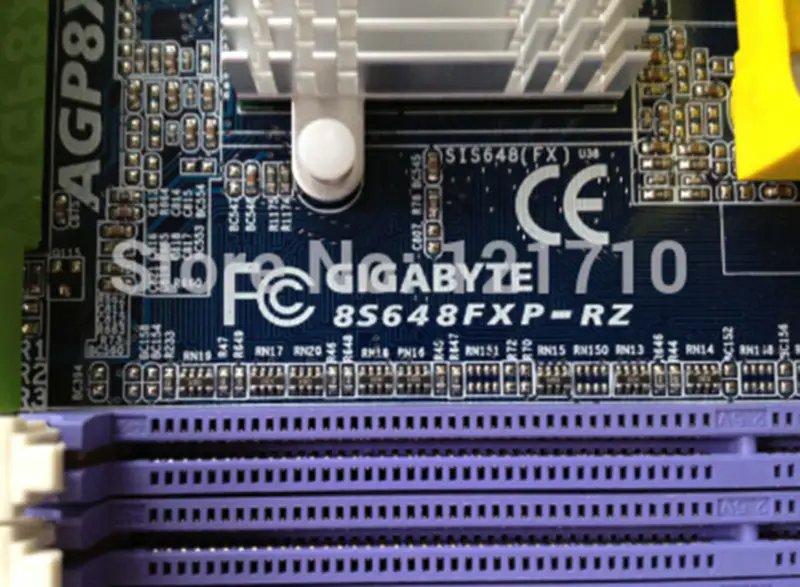 8S648FXP-RZ 478 Sockel SiS 648FX ATX für Contrel Computer Industrie Motherboard