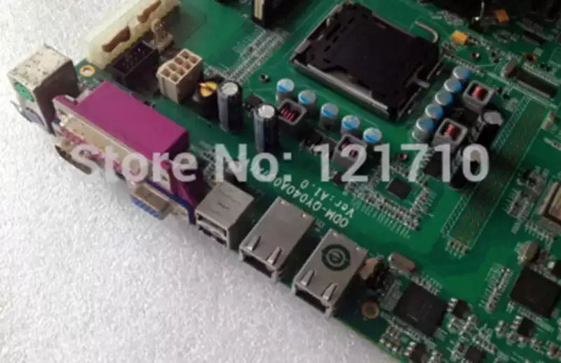 EVOC EVOC ODM-QY040A007A(V) VER A1.0 mit Sockel LGA775 Industrie-Motherboard