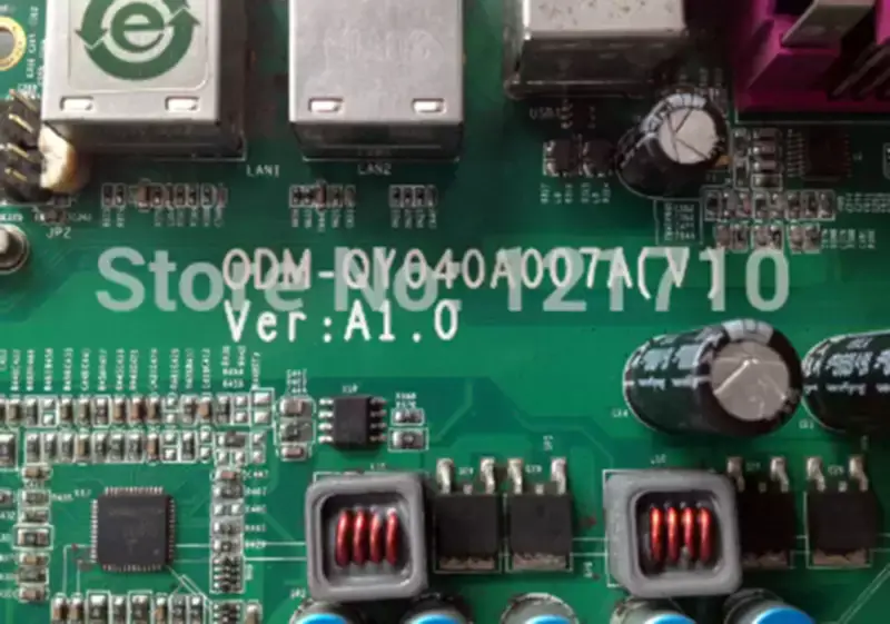 EVOC EVOC ODM-QY040A007A(V) VER A1.0 mit Sockel LGA775 Industrie-Motherboard