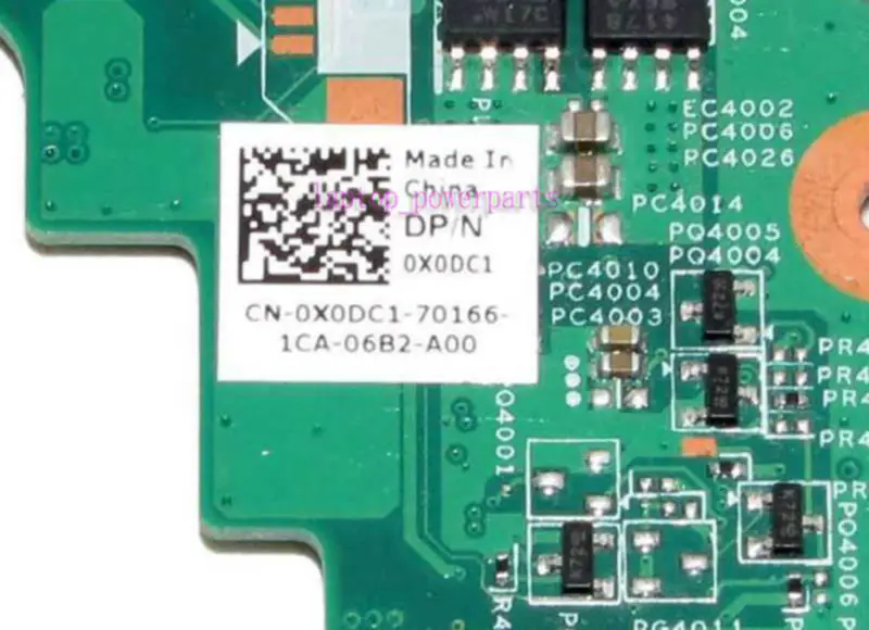 Dell 0X0DC1 Hauptplatine